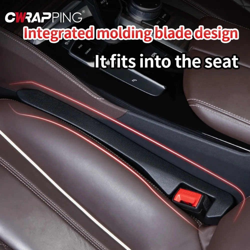 Car Universal PU Leak-proof  Seat Gap Filler Side Seam Plug Strip Filling Side Plug Strip for Auto Interior Organizer Accessorie