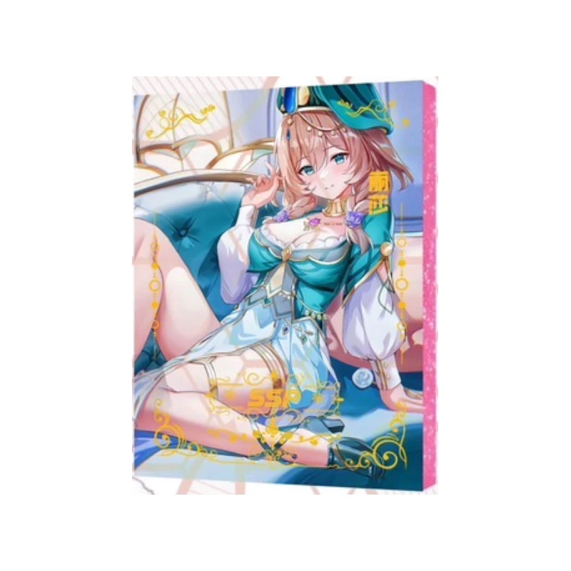 Goddess Story Ssp Series Hms Cheshire Boa Hancock Anime Characters Bronzing Collection Flash Card Cartoon Toys Christmas Gift