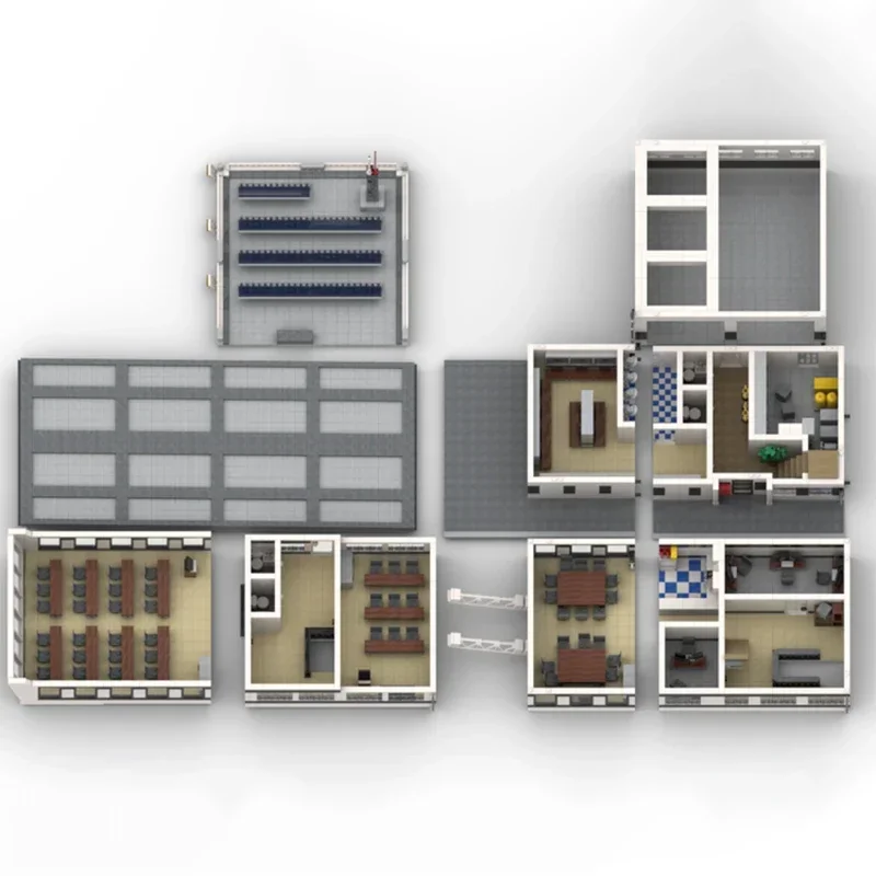 Cidade rua vista modelo moc tijolos de construção alemanha estação seg tecnologia blocos modulares presentes brinquedos natal diy conjuntos montagem