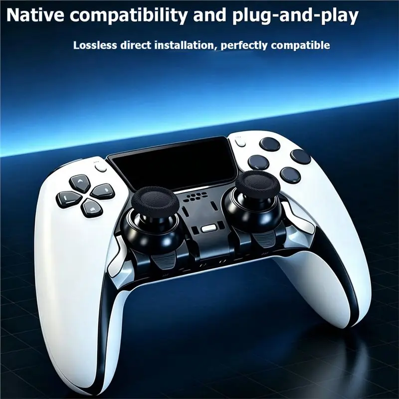 SQPP-2PCS Replace Adjustable Damping TMR Joystick For PS5