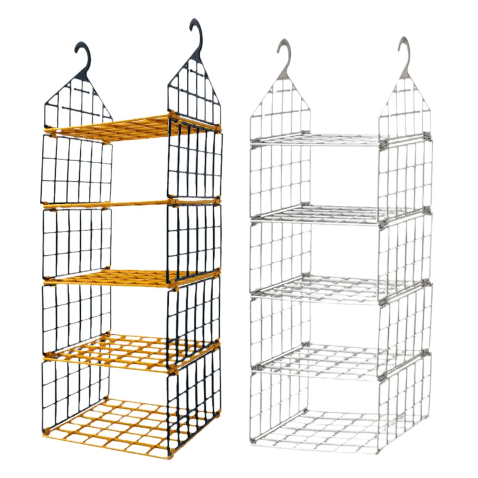 Hanging Closet Organizer Portable Hanging Shelf for Handbags Socks Wardrobe