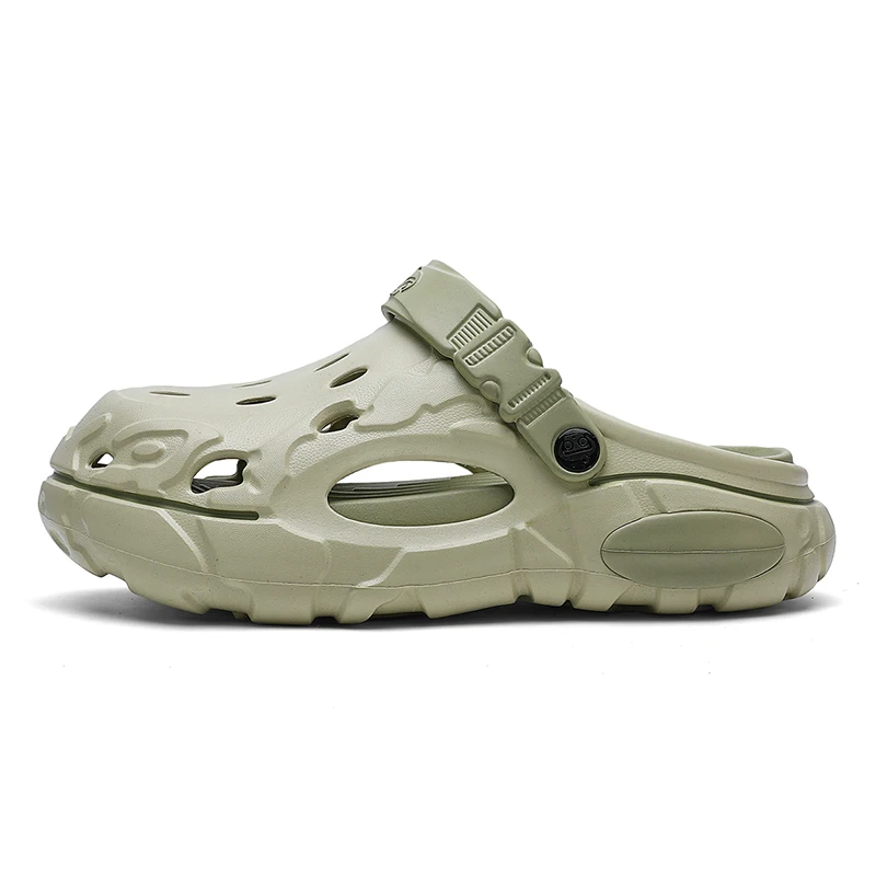 Übergrößen 47 48 Herren Clogs Sandalen Sommer Outdoor Garten Clogs Lochschuhe Herren Freizeitschuhe Wasserschuhe Komfortable Weiche Hausschuhe – Detail 21