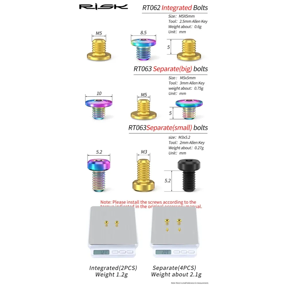 خطر كاملة/منفصلة غطاء اسطوانة الزيت البراغي للدراجة الفرامل رافعة قرص تيتانيوم الثابتة المسمار دراجة الفرامل الهيدروليكية الترباس #5