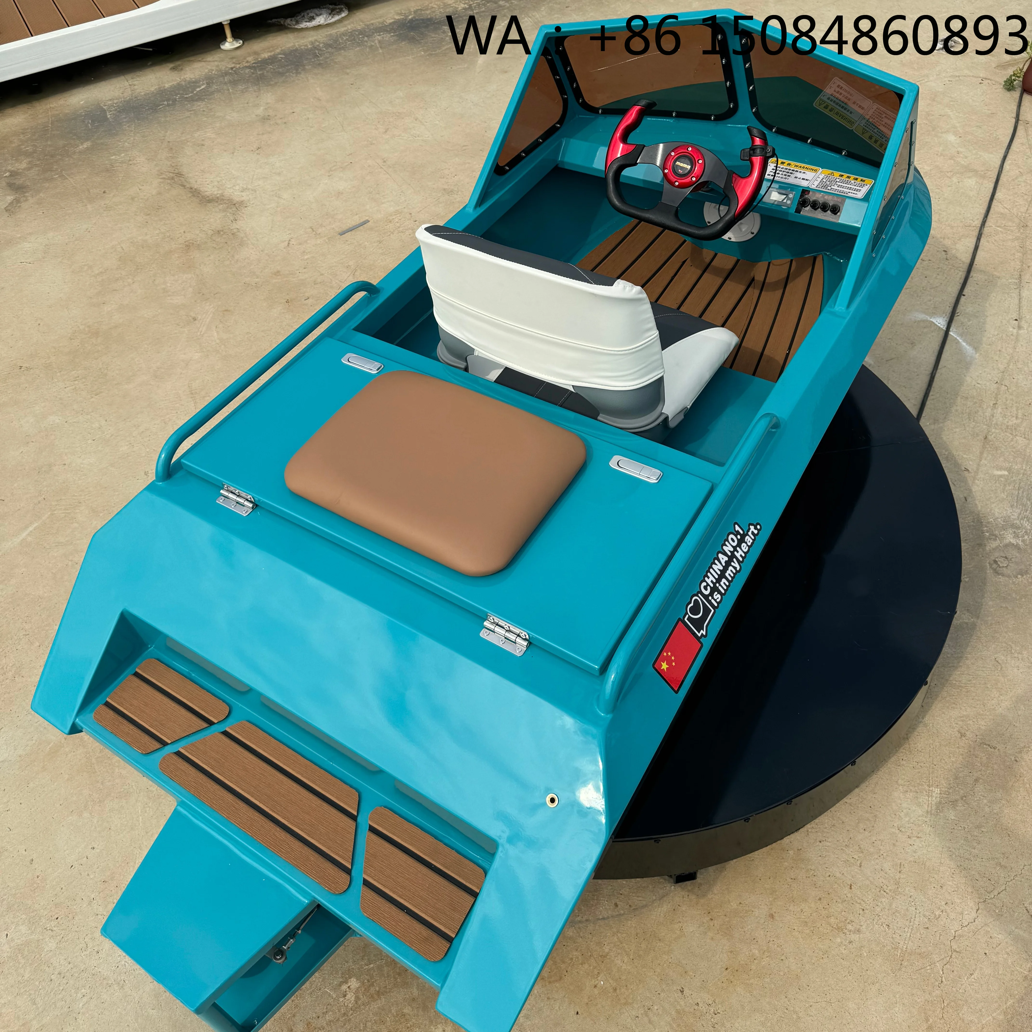 Streamlined High Speed Mini Jet Car, Sleek Frame Premium Power Component Cost Effective Water Surf Equipment
