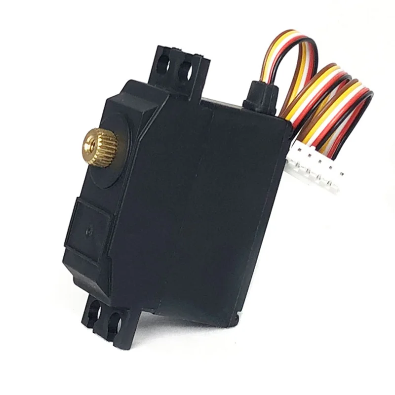 5 Draad Metalen Versnelling Servo Voor Wltoys 12428 12423 12427 1/12 Rc Auto Upgrade Onderdelen Accessoires