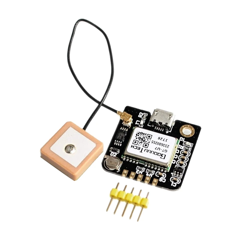 Módulo de Navegação Satélite para Arduino, Posicionamento Compatível, GPS, MCU, STM32 MCU, GT-U7, 10M