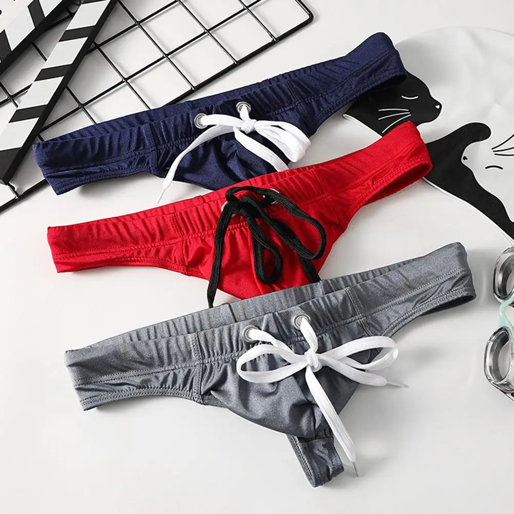 Pouch Panties Ice Silk Underwear For Daily Comfort Classic Style Comfortable Fit Lightweight Design For Everyday Wear