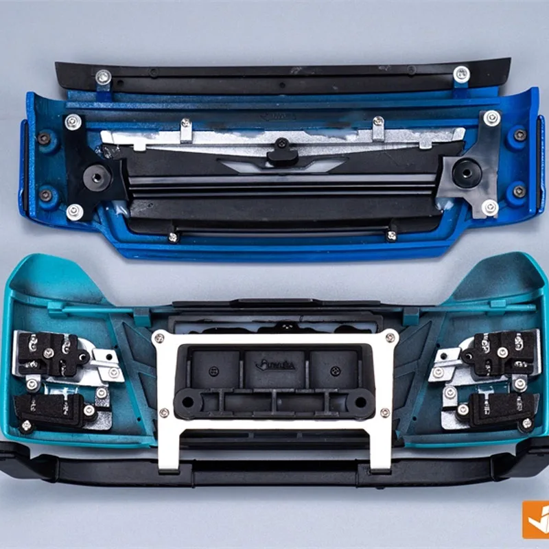 

Для Tamiya для MAN TGX Euro VI Engineering Комплект бампера для подбородка 56325 Мега Heavyweight