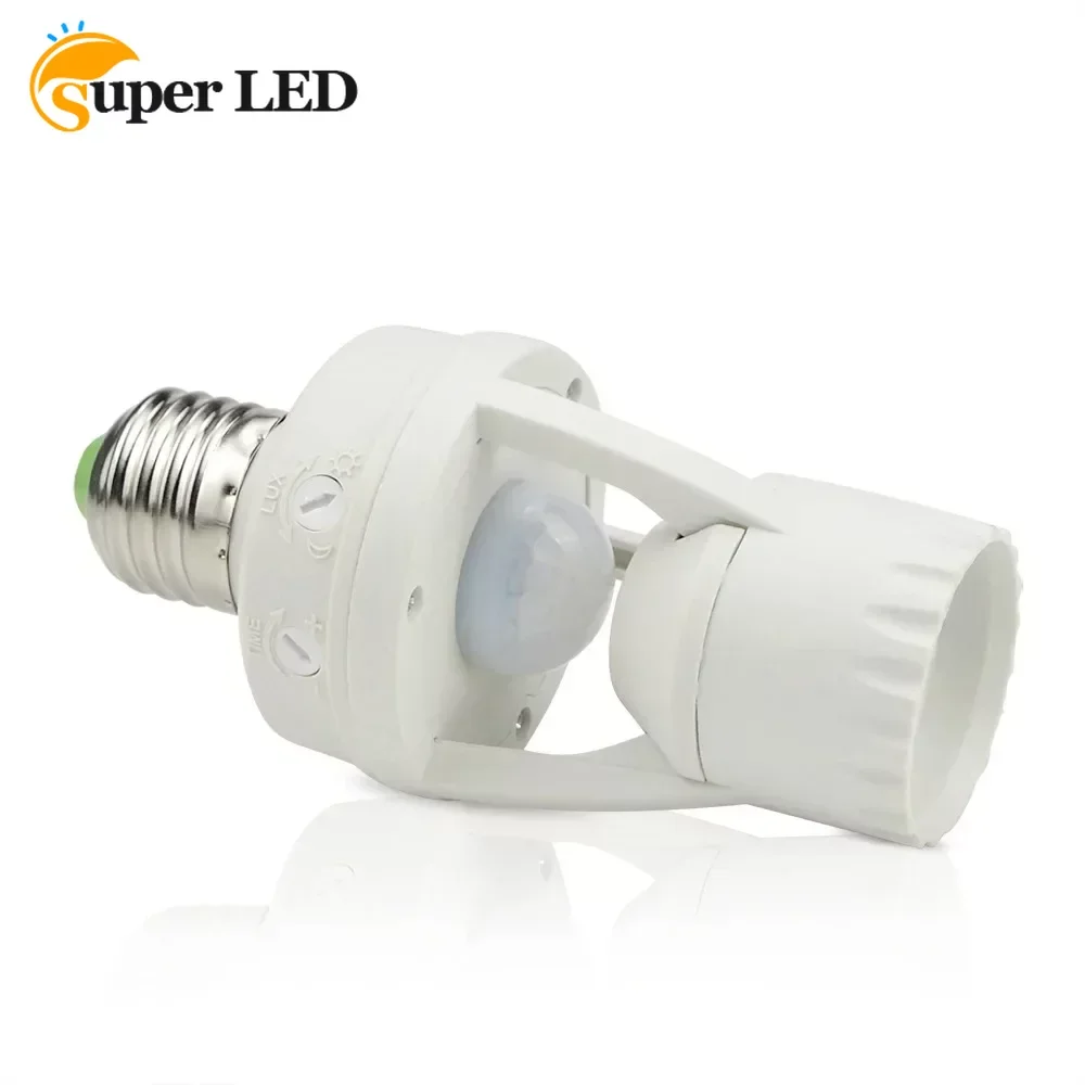 

Smart Light Bulb Switch110V-240V PIR Induction Infrared Motion Sensor E27 LED lamp Base Holder Socket Adapter Converter