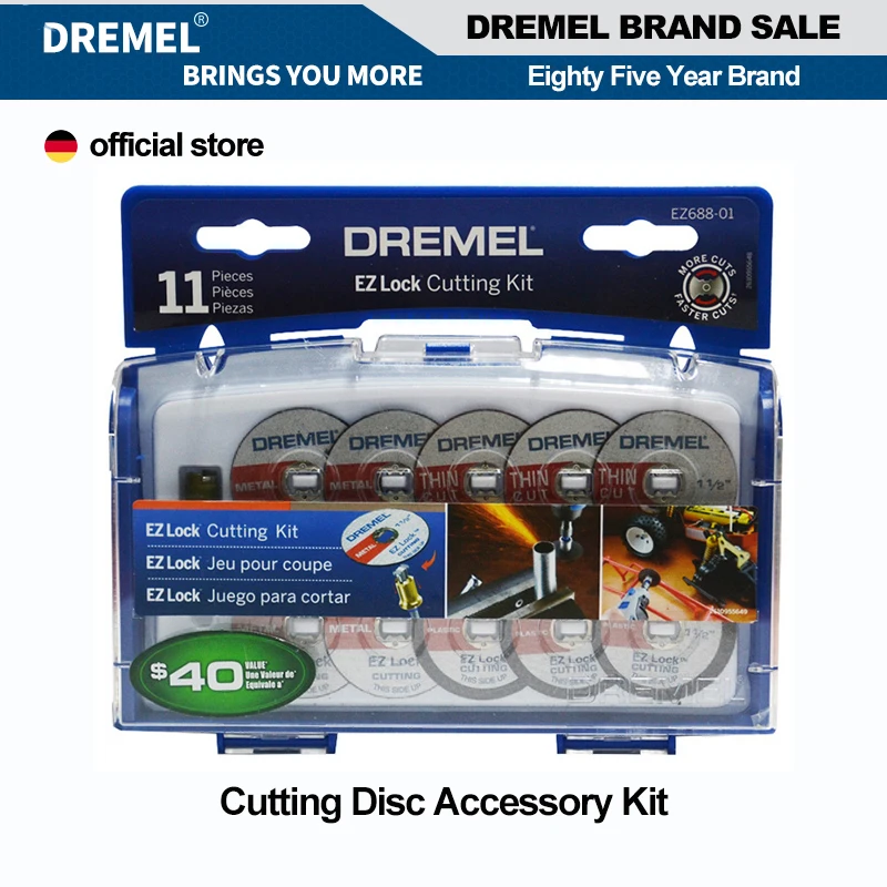Dremel Cutting Disc Carving Drill Bit Clean Polish Wheel Grinding Abrasive Wheel Rotary Tool Accessory Kit for Wood Metal Glass