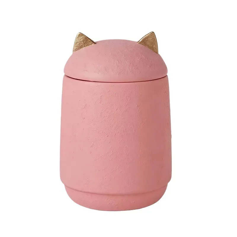

Cat pet hair memorial altar, cat and dog can ornament, sealed and moisture-proof.