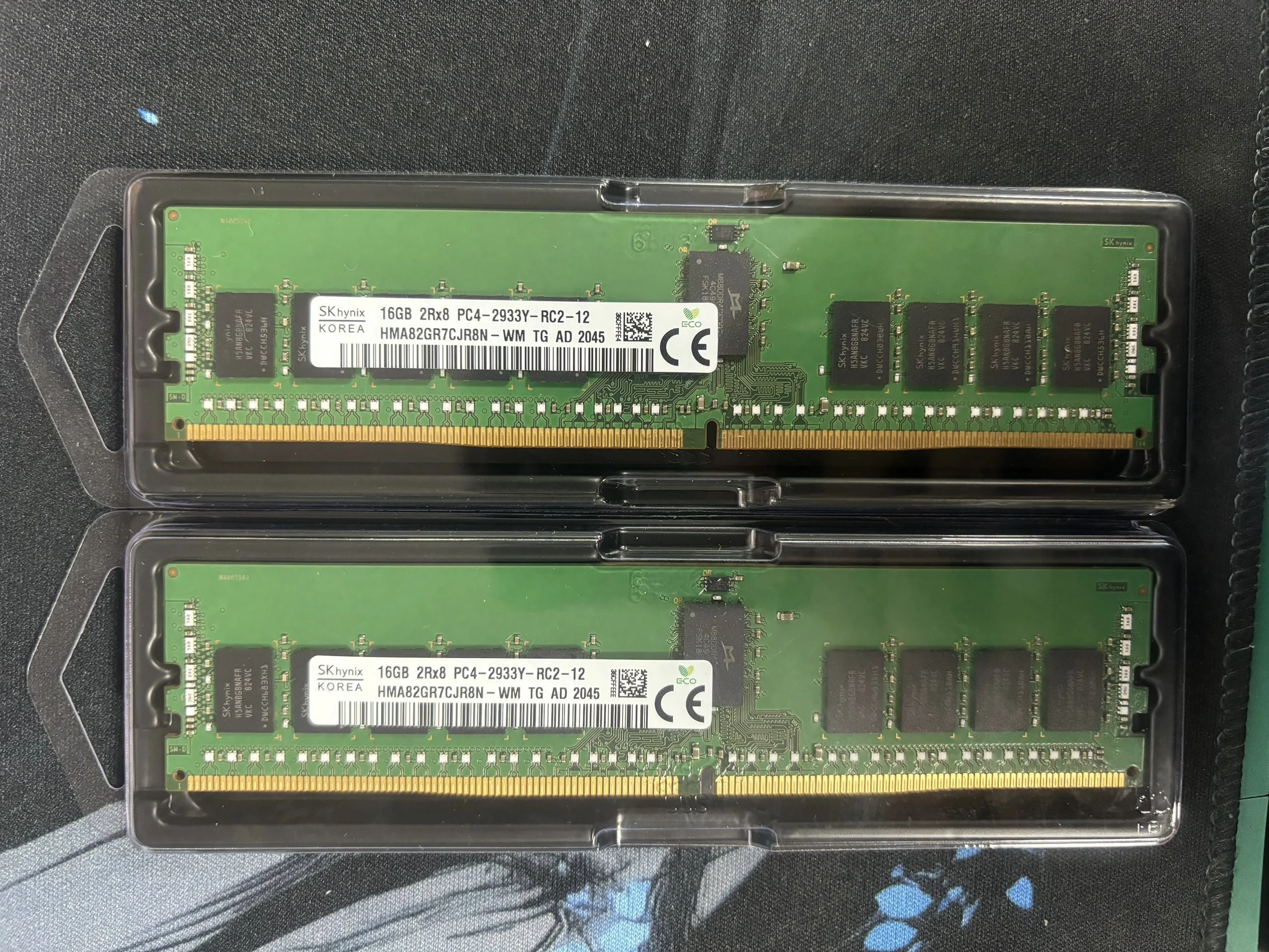 

Сетевой модуль HMA82GR7CJR8N-WM 16 ГБ 2RX8 PC4-2933Y-RE2