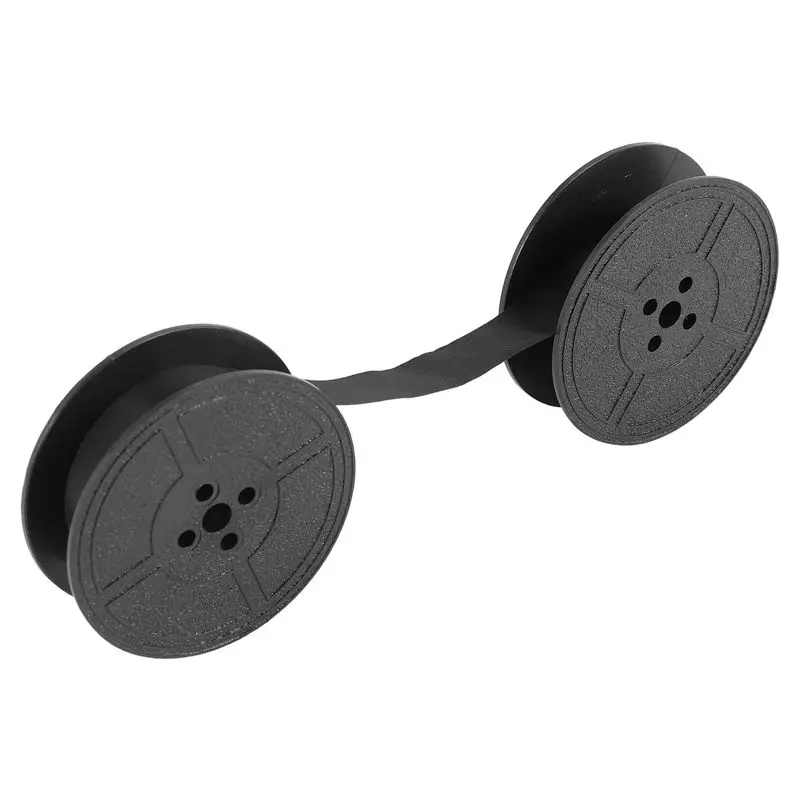 4Pack Typewriter Ribbon Twin Spool Typewriter Ribbon Ink Twin Spool Pack Ink Replacement Part For Most Typewriter(Black)