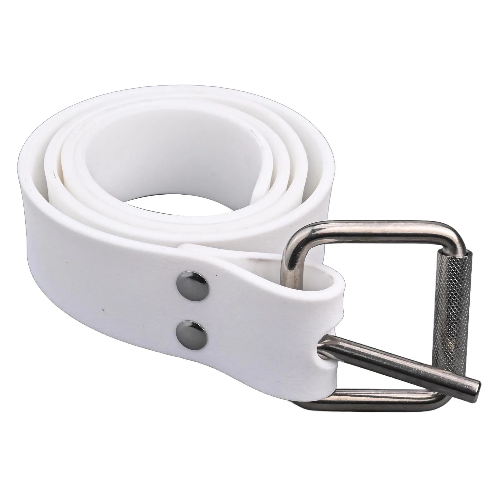 Silicone Weight Belt for Scuba Diving Featuring Quick Release Buckle and Stainless Steel Components for Durability