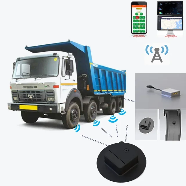 Wireless tire pressure monitoring system bluetooth tpms sensor for truck