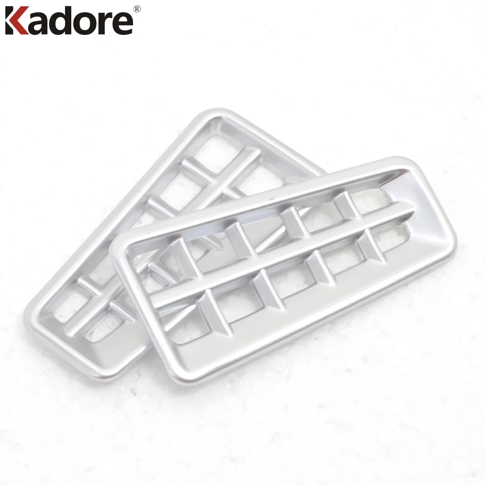 For Toyota RAV4 RAV 4 2016 2017 2018 Matte Mouldings Dashboard Air Condition Vent Outlet Cover Trim Car Interior Accessories
