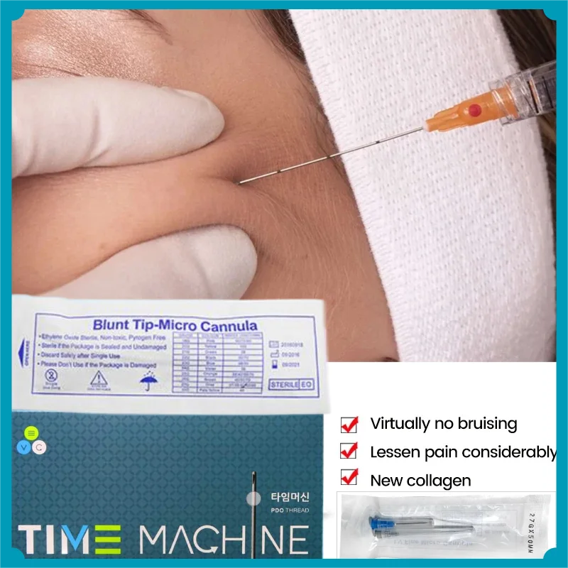 Factory Disposable Blunt-tip Cannula 14G 90mm 22g 23G 25G 27G 18G 30G 50mm Blunt Fine canula Micro Blunt tip Cannula Tool Parts