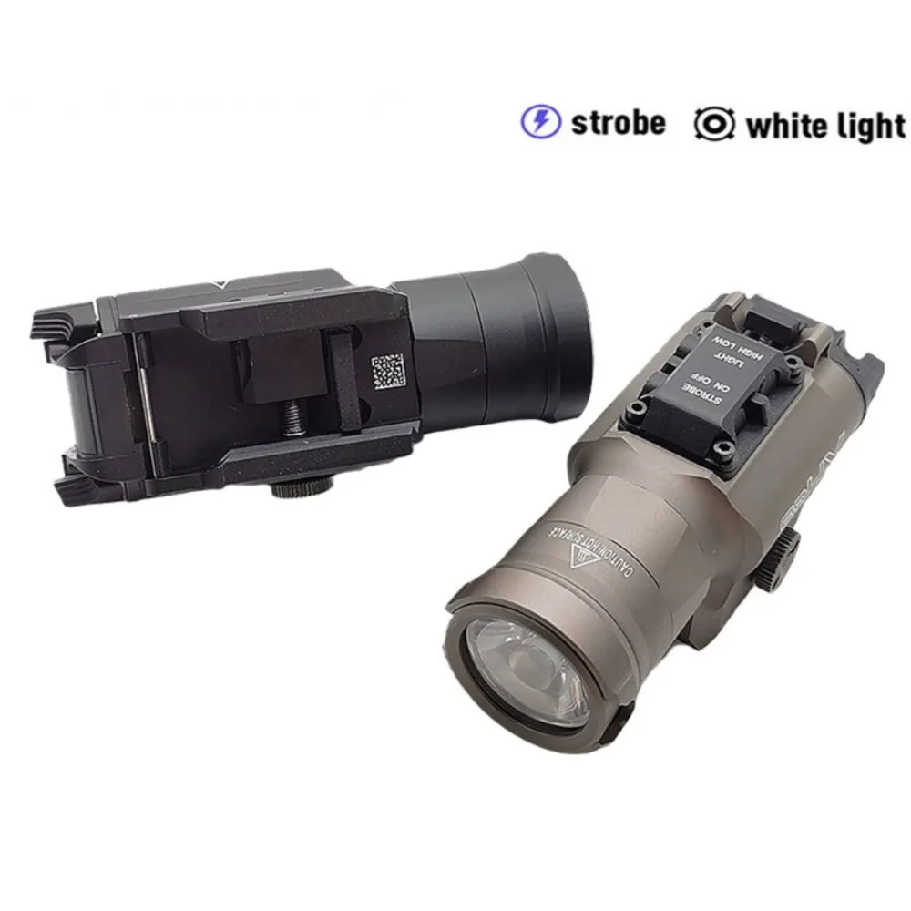 XH35 التكتيكية ضوء قوي فلاش مصباح يدوي معلق مصباح ليد P320 P1 G17 18 19 التكيف