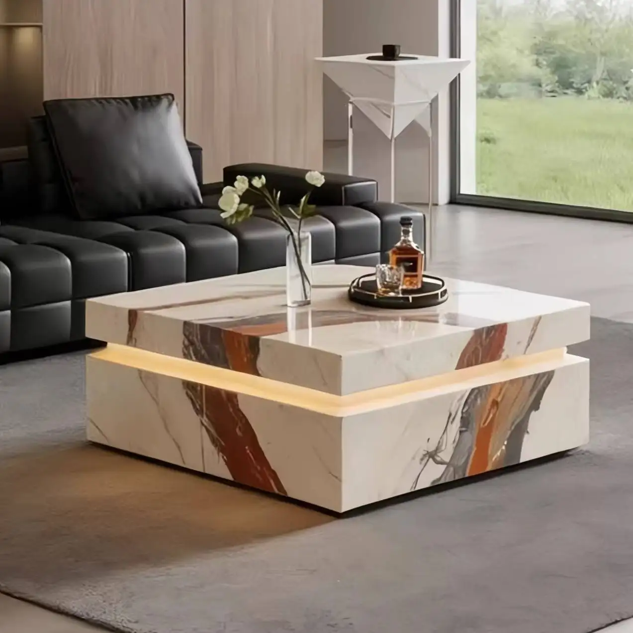 

European Decoration Coffee Tables Modern Design Salon Living Room Tea Table Console Apartments Muebles Para Hogar Furniture