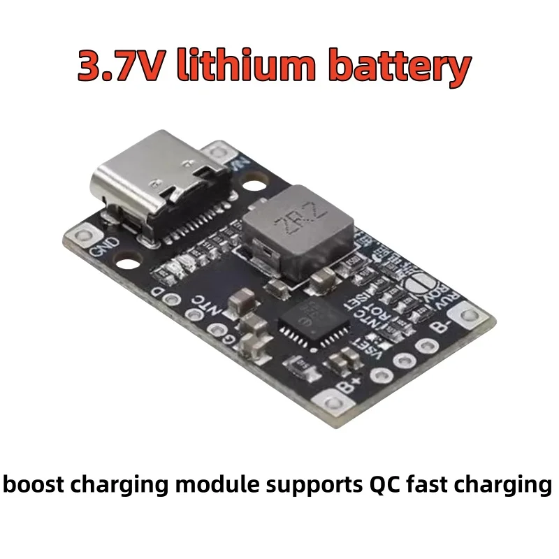 3.7V lithium battery 5V charging 2 strings 3 strings lithium battery boost charging module supports QC fast charging