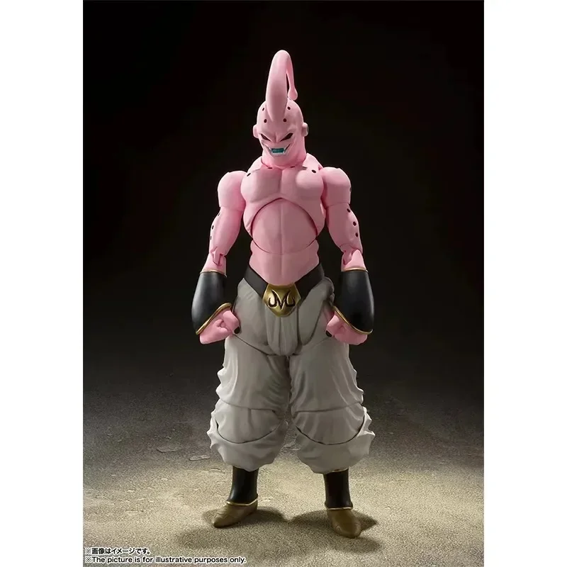 In Stock Genuine BANDAI S.H.Figuarts SHF Dragon Ball Z Majin Buu Evil Anime Action Figures Model Toys Collection Hoilday Gifts