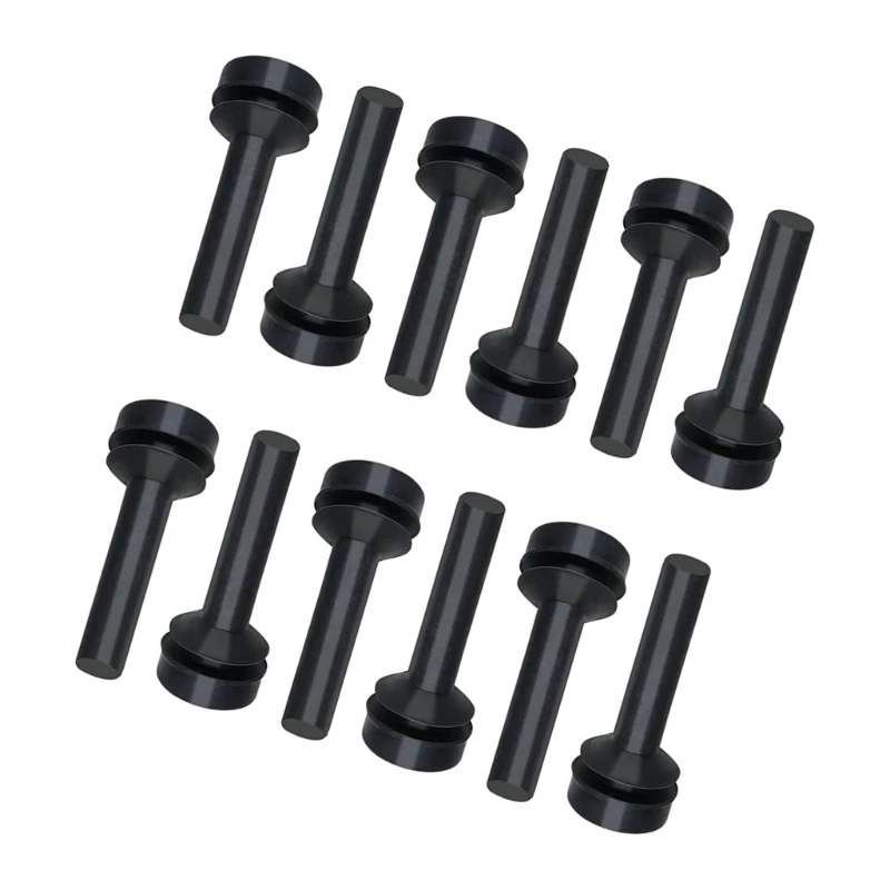 12 حزمة من قواعد المطاط المقاومة للتآكل فرن الصدأ القدم المطاط صر مصدات منصات مطاطية المواد المطاطية للشحن