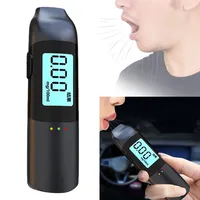 High Precision Breathalyzer Alcometer USB Rechargeable Handheld Digital Breathalyzer Professional High Sensitivity Breathalyzer
