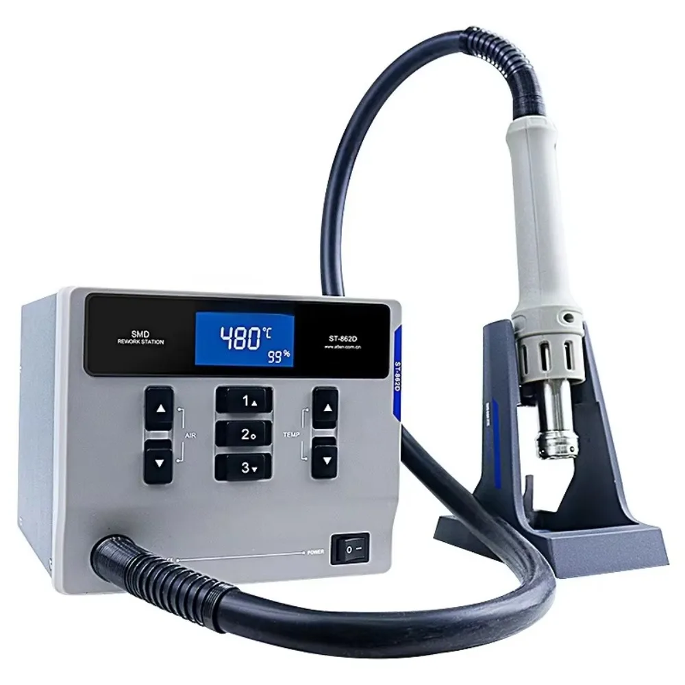 Digital display hot air gun dormancy constant temperature MS300 air gun welding table mobile phone