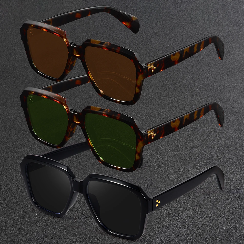 

Retro Aviator Sunglasses for Women Men Trendy Classic Square 70s 80s 90s Vintage Shades Beach Sea Party Outdoor UV400 Shade