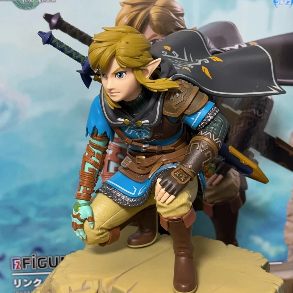 12CM Die Legende von Zelda Anime Figur Link Schatzkiste Monster Anime Figur Spielzeug Action Figur Modell Sammlung Puppe Spielzeug geschenk