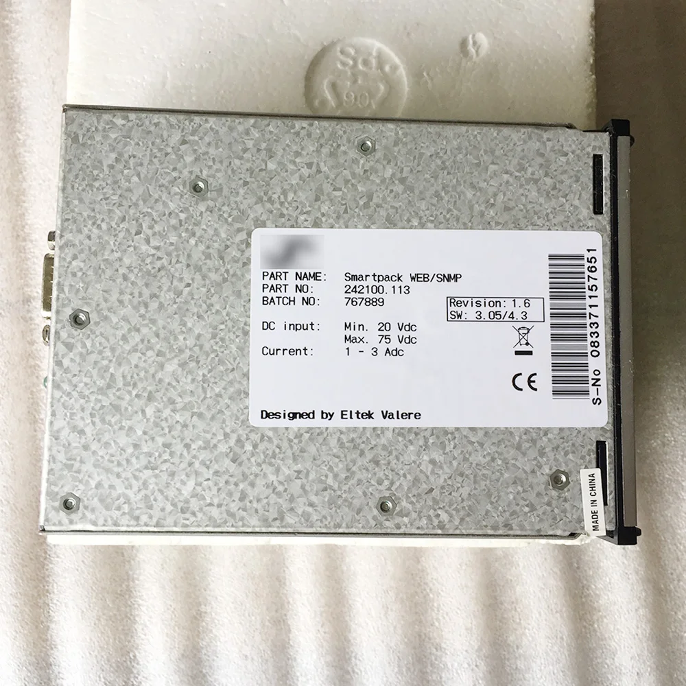 Monitoring Module For ELTEK Smar Tpack WEB/SNMP 242100.113 767889