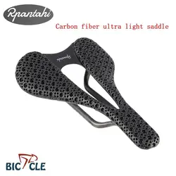 Rpantahi Carbon 3D printed Bike saddle Ultra light Back Seat Mat Comfortable Riding Seat Cushion For Mountain