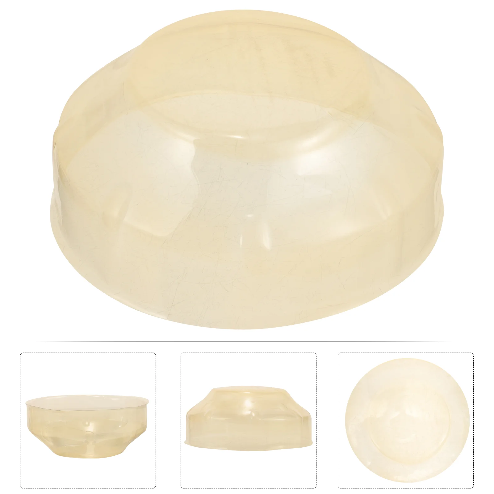 5 Pcs Smoke Covers Protective Smokealarm Protector Wick Light Brown Travel