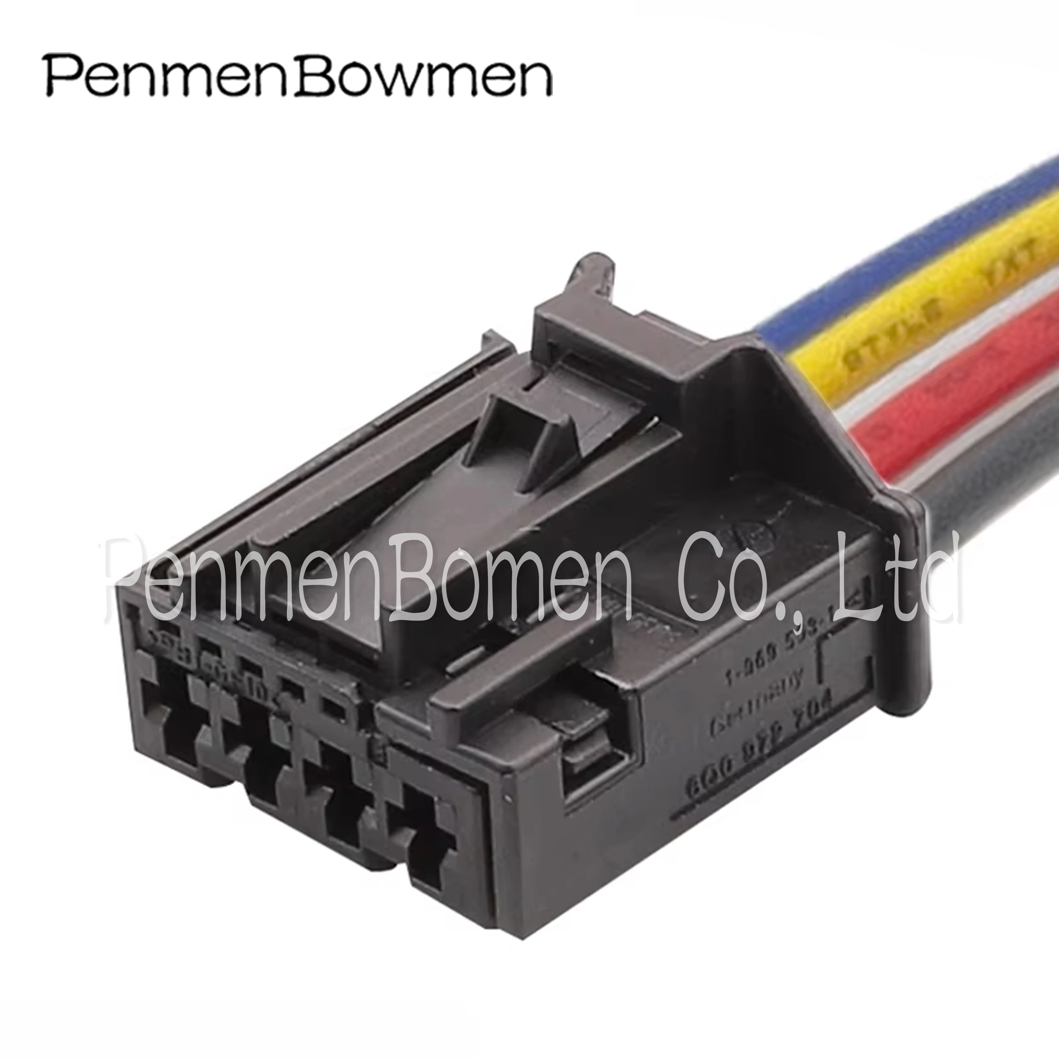 1 Set 4 Pin Car Door Woofer Reading Light Electrical Cable Connectors Wire Harness Plug 6Q0972704 1-969503-1