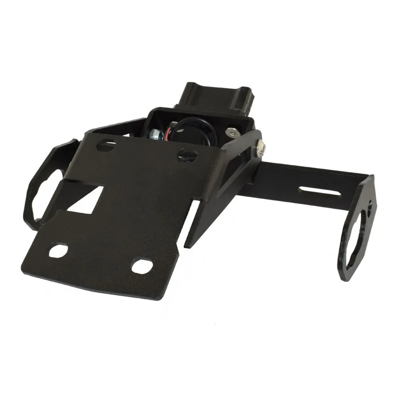 WAASE License Plate Holder Frame with LED Light Tail Tidy For Kawasaki Ninja 650 Z650 2017 2018 2019 2020 2021 2022