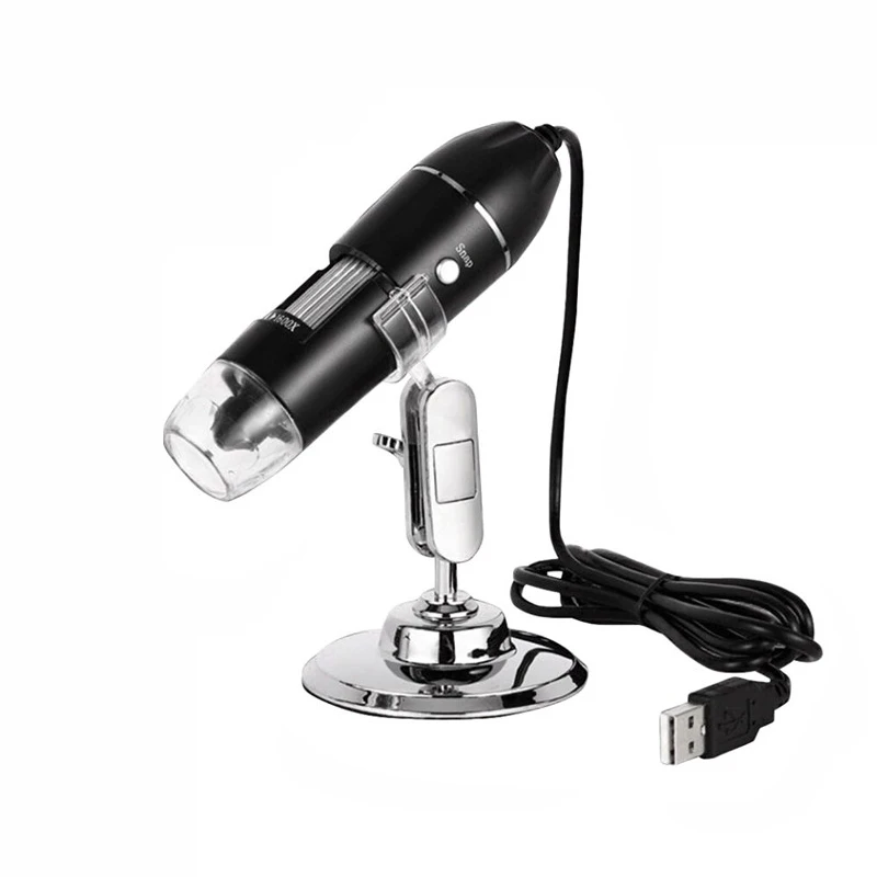 1600X Digitales Mikroskop mit Kamera, Typ C USB, tragbares elektronisches Mikroskop für Lötarbeiten, Vergrößerungsglas, Handy-Reparaturen – Detail 13