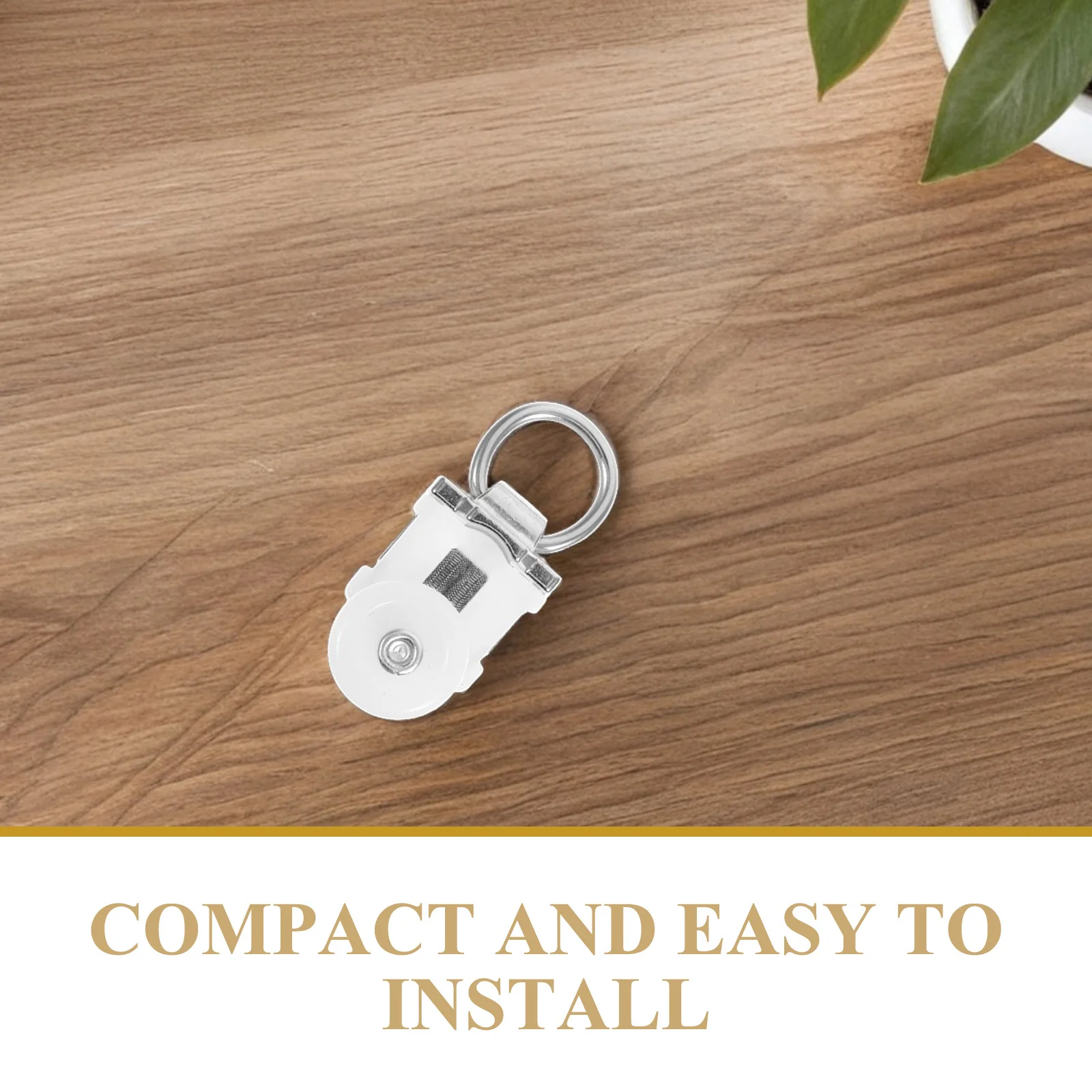 30 قطعة بكرة مسار الستار عجلة مزدوجة سبيكة البلاستيك الهادئة مزلق للمنزل مكتب غرفة نوم معلقة السكك الحديدية نظام البكرة الستار #5