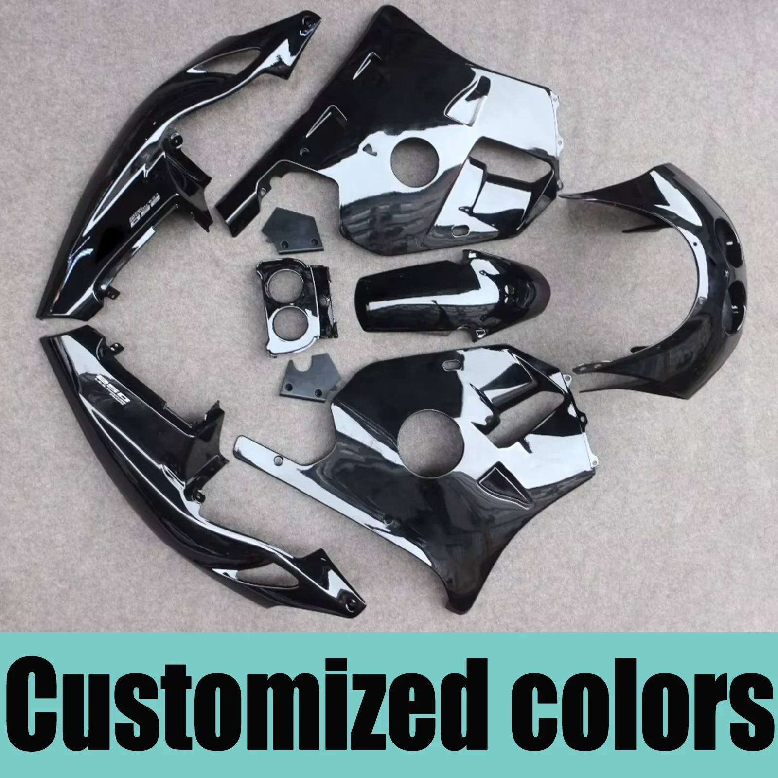 

Fit For HONDA Motorcycle ABS Injection CBR250RR MC22 1990 - 1991 Fairing Bodywork Set CBR250 RR NC22 90 - 91