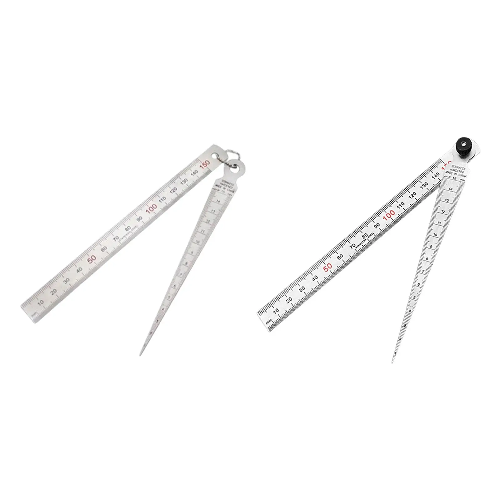 Taper Gauge Professional Multifunctional Lightweight Accessory V Shape Ruler