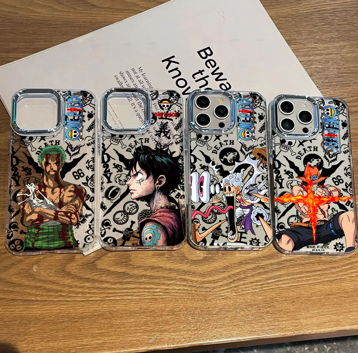 One Piece Anime Phone Case for Samsung Galaxy S26 S25 S24 S23 S22 S21 S20 Note20 FE Ultra Edge Plus 4G 5G Transparent Soft Cover