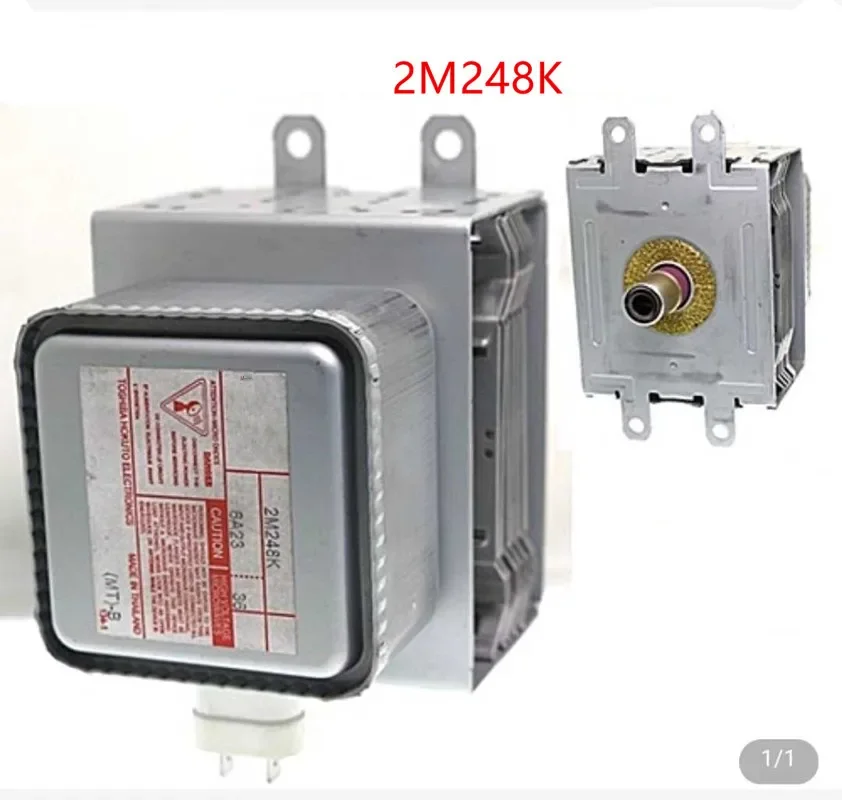 1 Uds 100% nuevo para TOSHIBA industria refrigerada por aire horno microondas magnetrón 2M248H 2M248J 2M248K 2M248E 2M303H