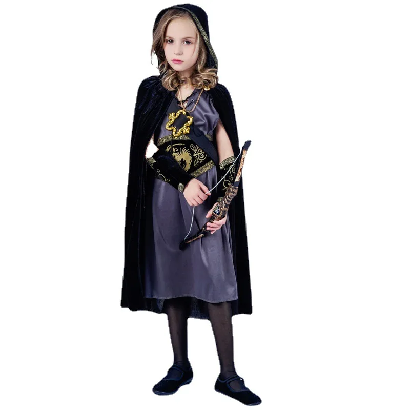 Halloween Girl Archer Costume Cosplay Archer Role-Playing Without Archer Halloween Party Prop