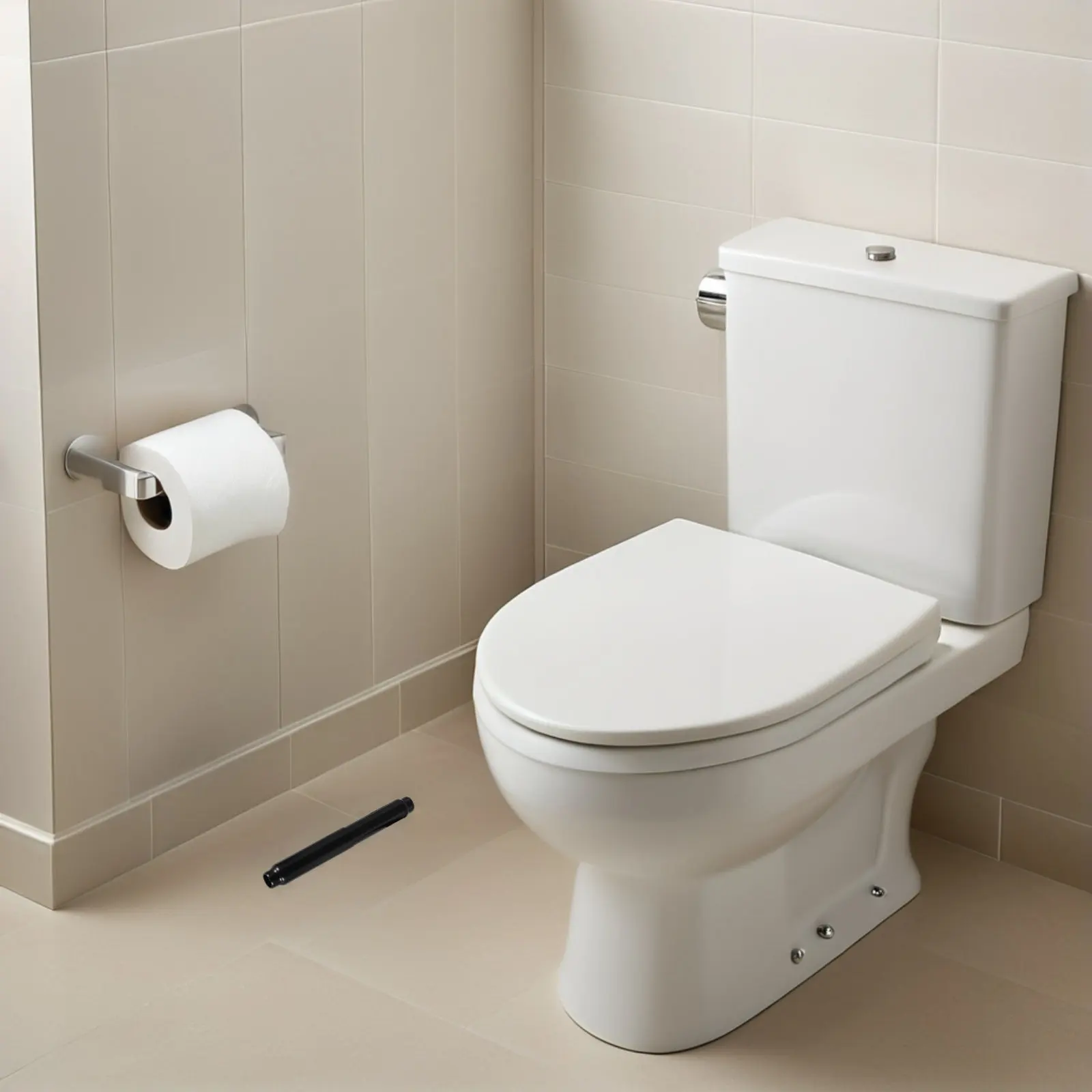 

Комплект из 2-х держателей для туалетной бумаги из нержавеющей стали с прочной пружинной роликовой пружиной, подходит для большинства держателей рулонов туалетной бумаги в ванной, простая установка