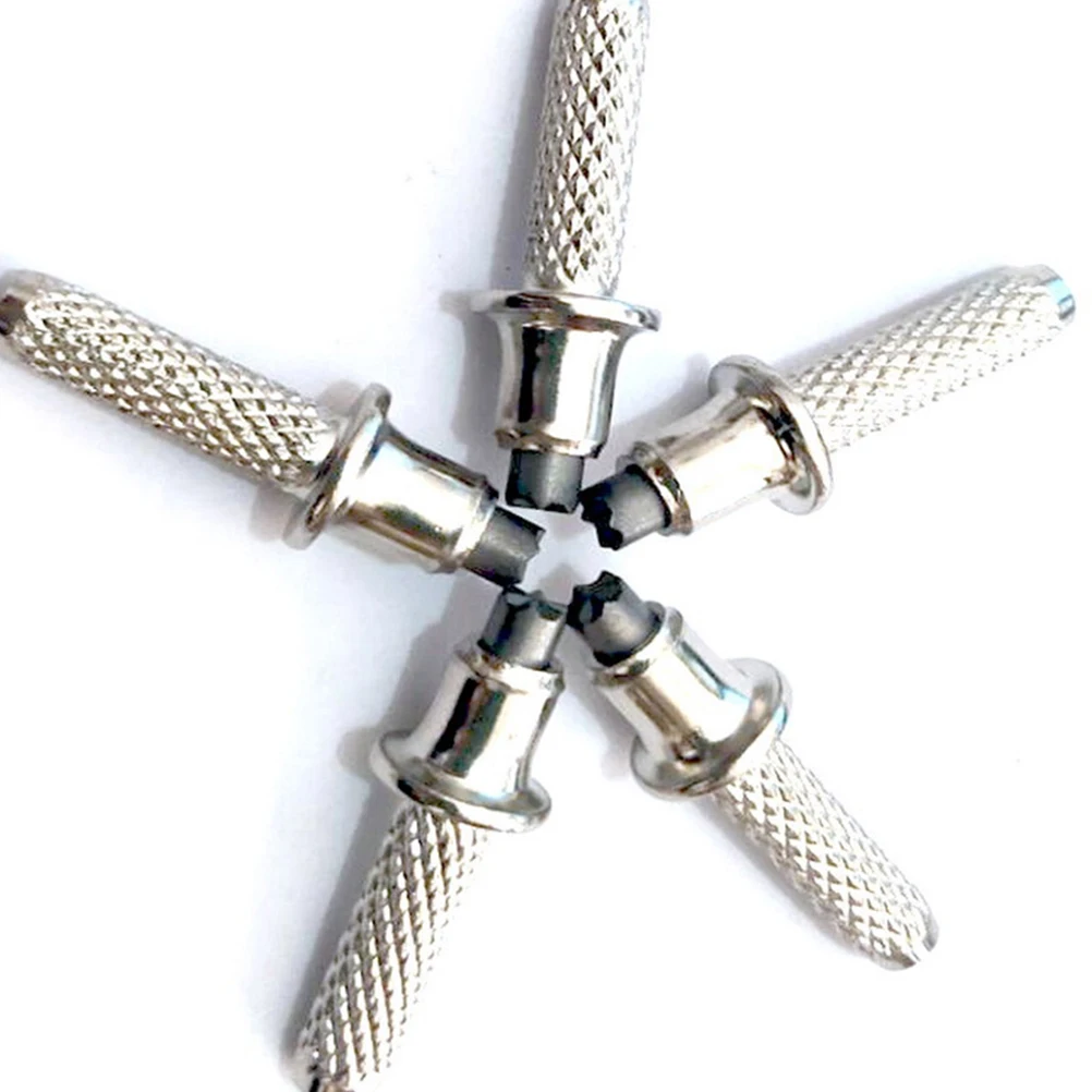 

Replaceable Trekking Walking Pole Parts Tips Silver Tungsten Steel Hiking Accessories Durable Versatile Walking Parts