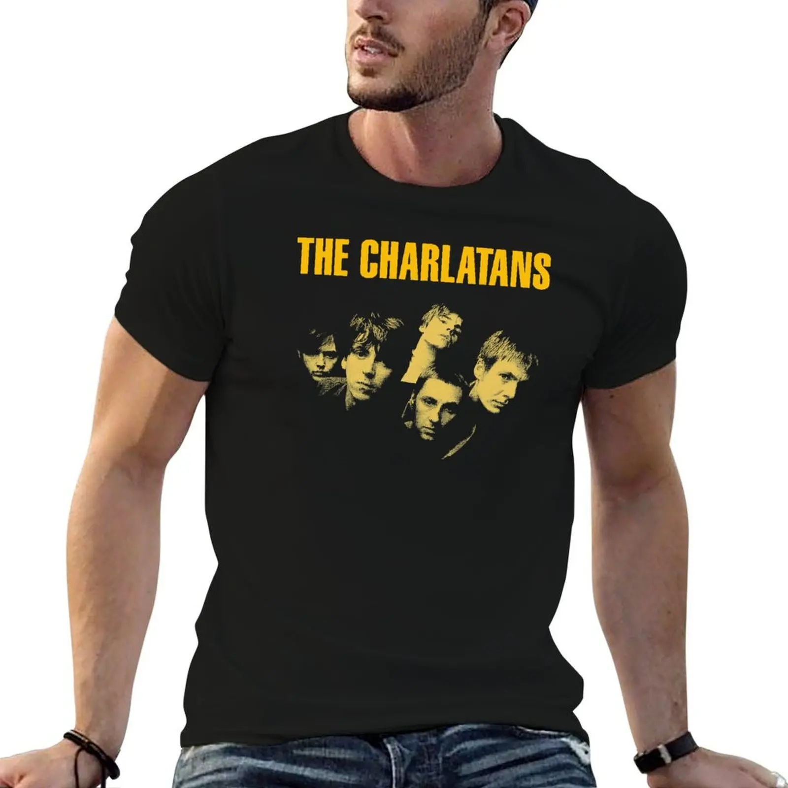 

anime percent man for graphic Charlatans t 100 t t shirt man cotton oversize shirts shirts The T-Shirt