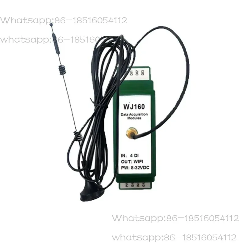 

WJ160 Switch To WIFI Counter 4 DI Switch Detection Count Modbus TCP