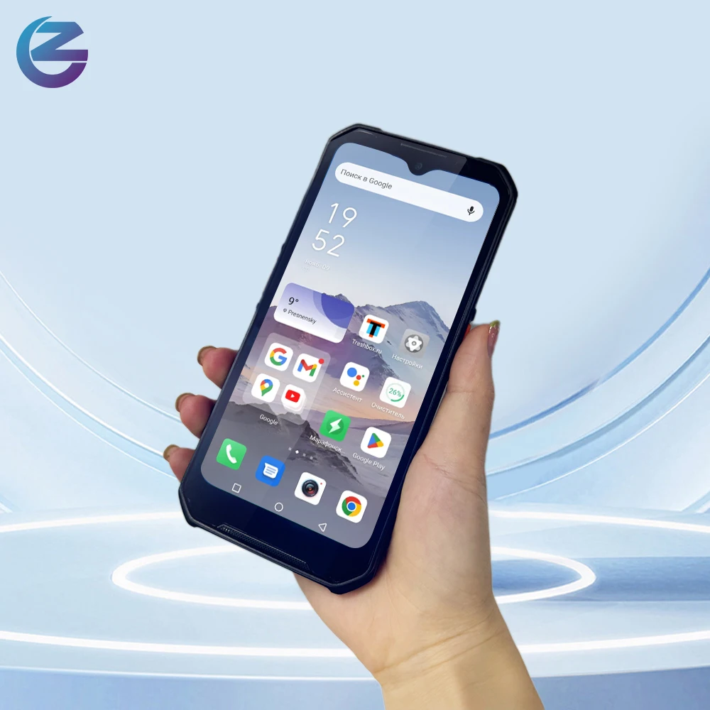 6.2" Nfc Remote RFID Reader with 1d 2d Barcode Scanner Wifi GSM Android 12 Rugged Data Collector Pda Handheld