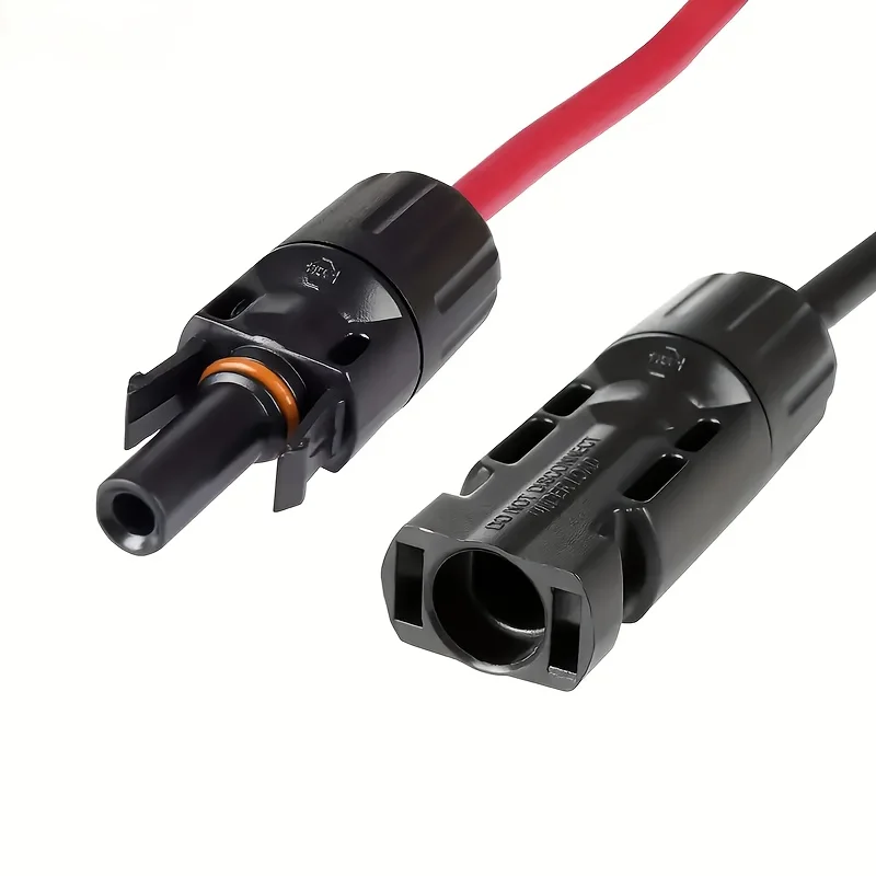 12AWG 1M Solar Panel to SAE Quick Connector Charging Cable with Polarity Adapter for Auto RV Motorcycle Battery Charging view 4