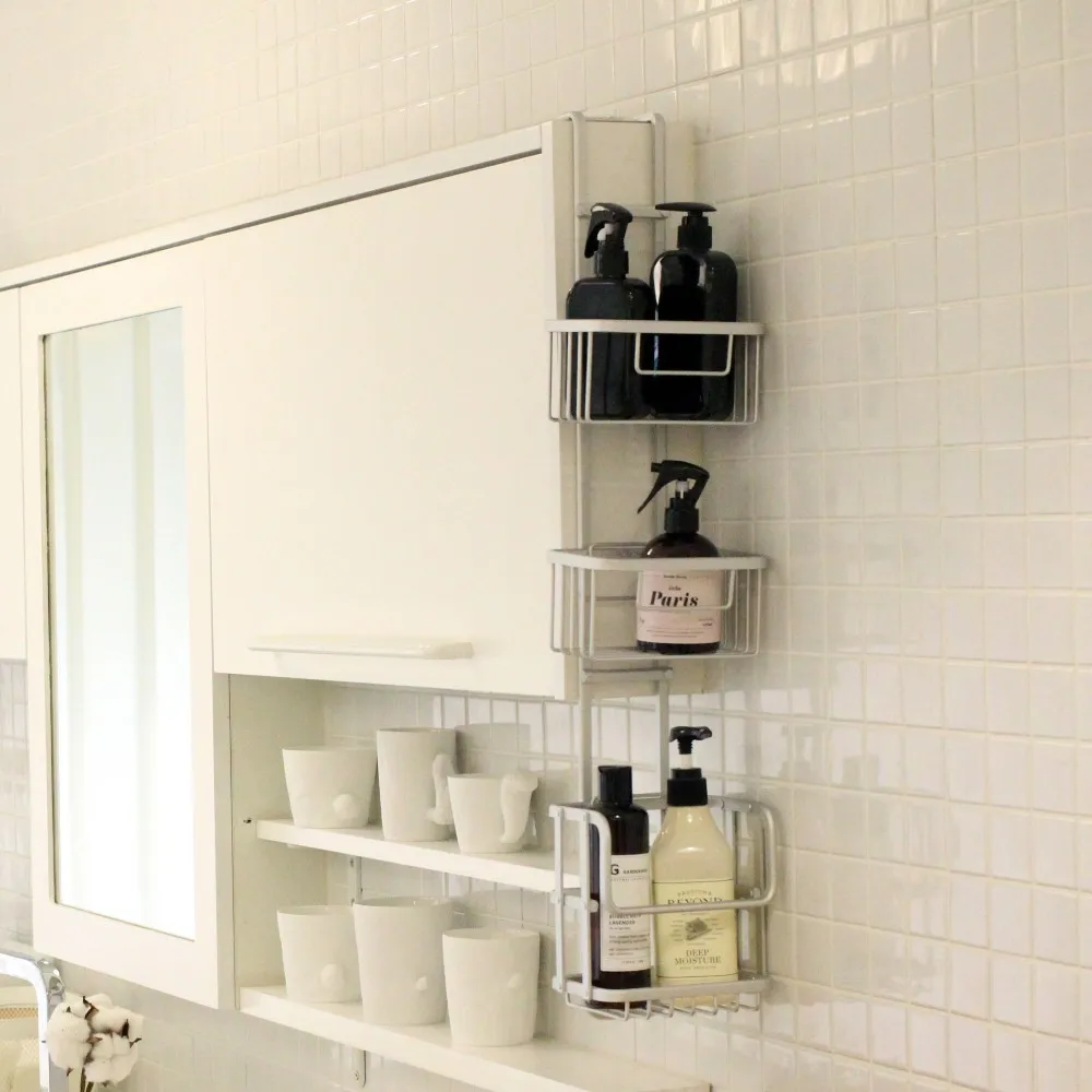 [1 + 1] Nova Living All-use 3-speed Magic shelf bathroom storage shelf