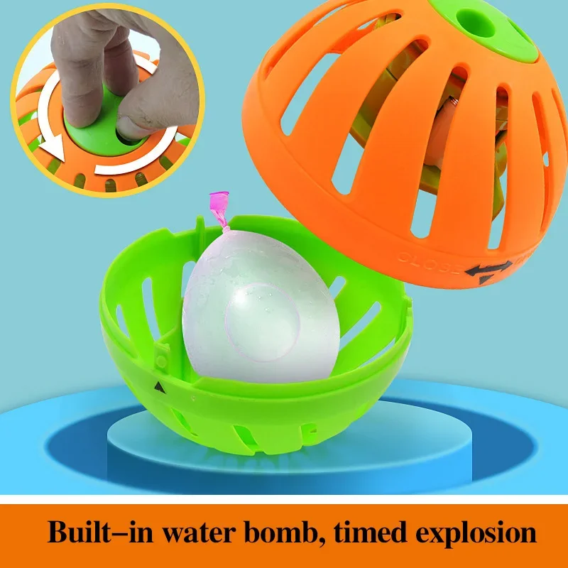 Bombe ad acqua con timer a immersione lenta Confezione da 30 palloncini morbidi per giochi d'acqua all'aperto per feste in piscina per bambini